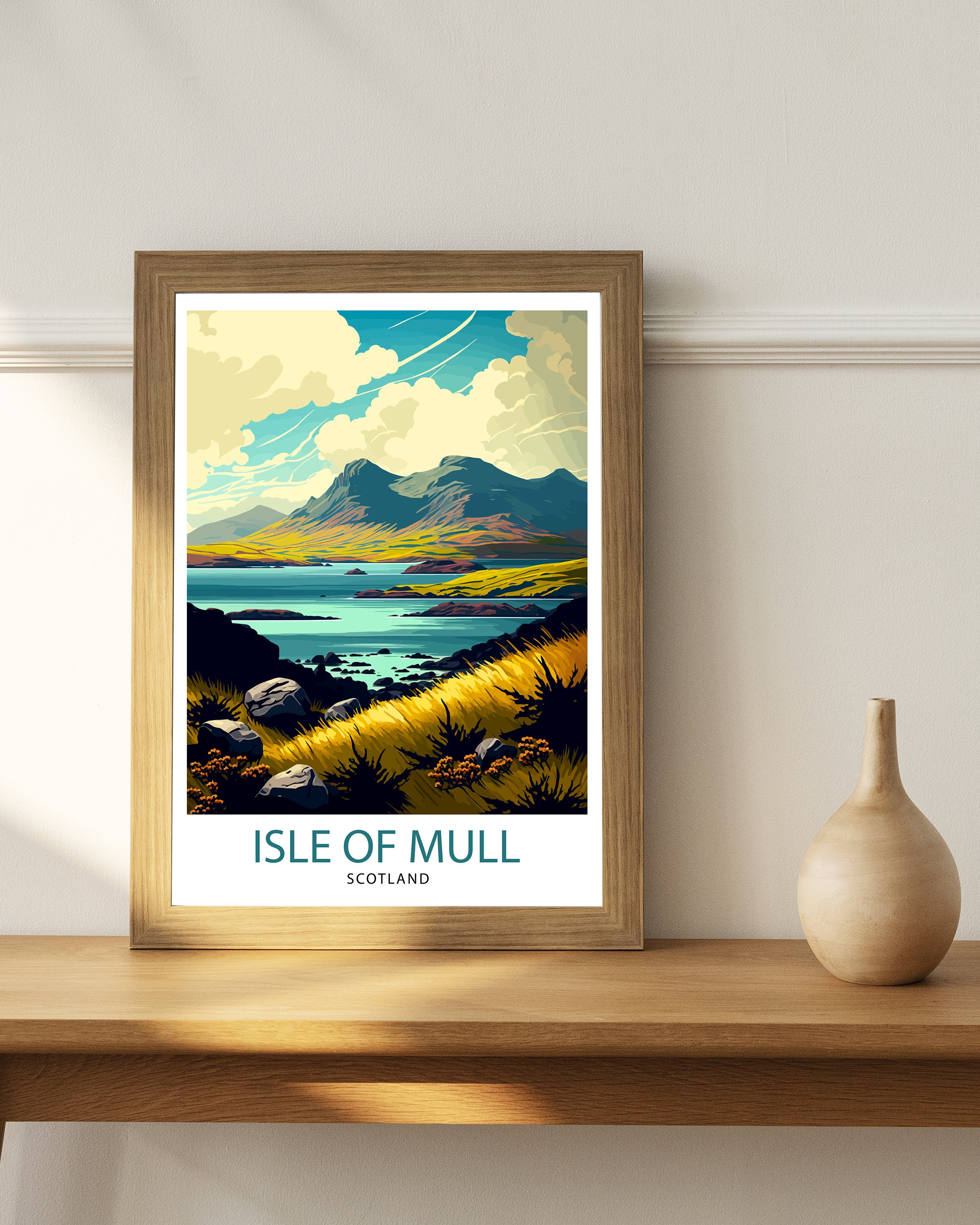 Discover Affiche Voyage Vintage Ecosse 