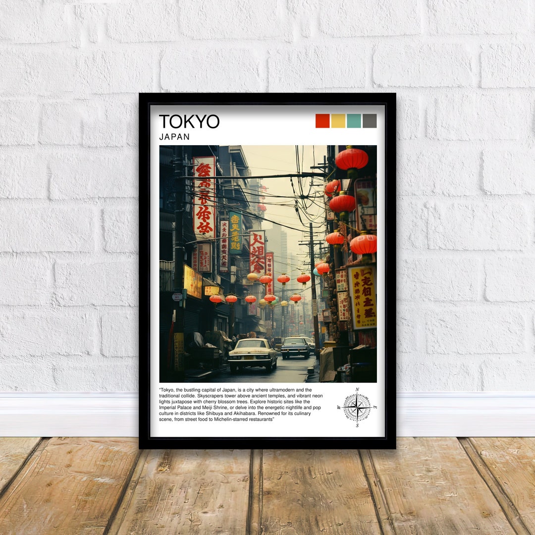 Tokyo Japan Travel Print Tokyo Wall Decor Tokyo Poster Japan Travel ...