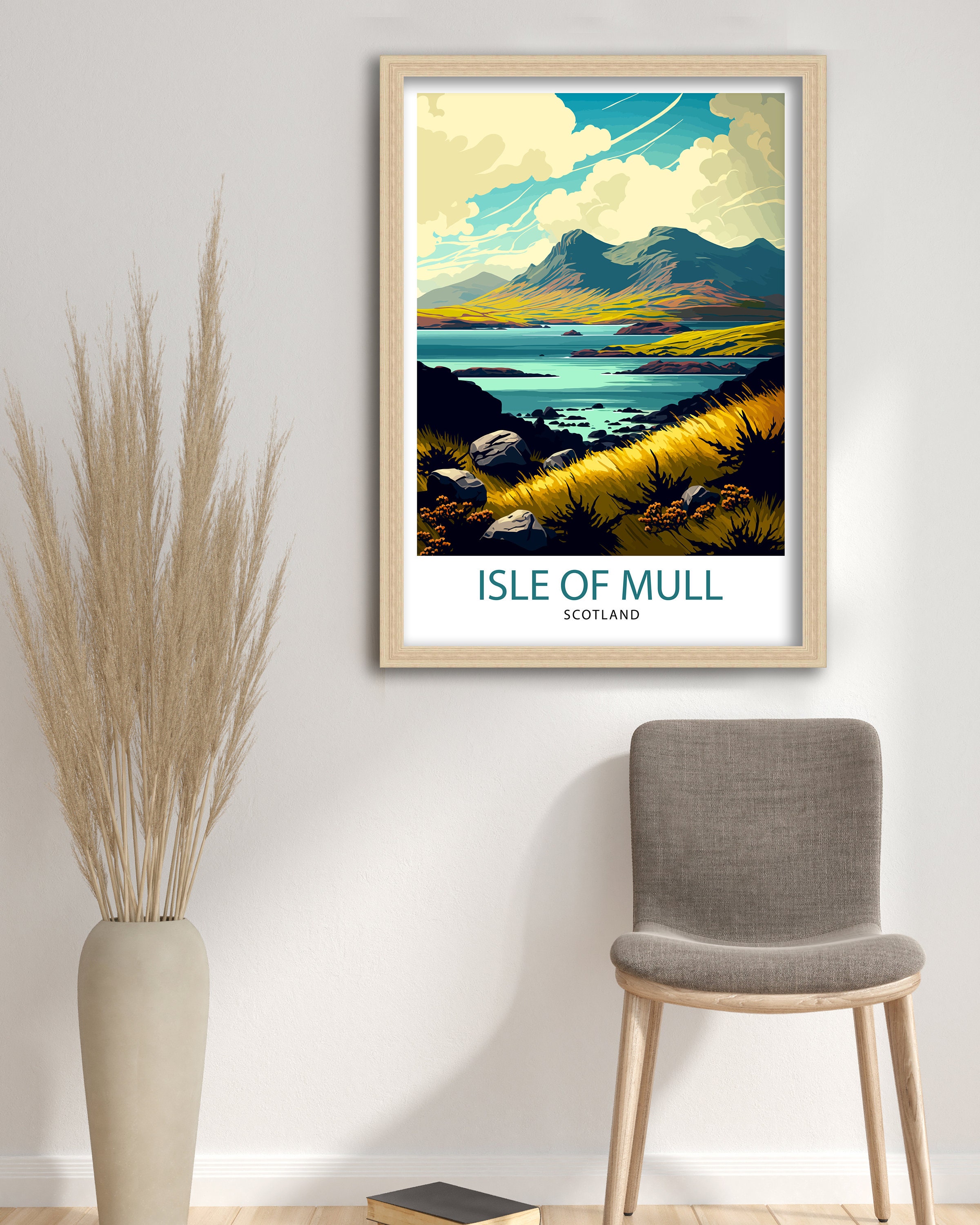 Discover Affiche Voyage Vintage Ecosse 