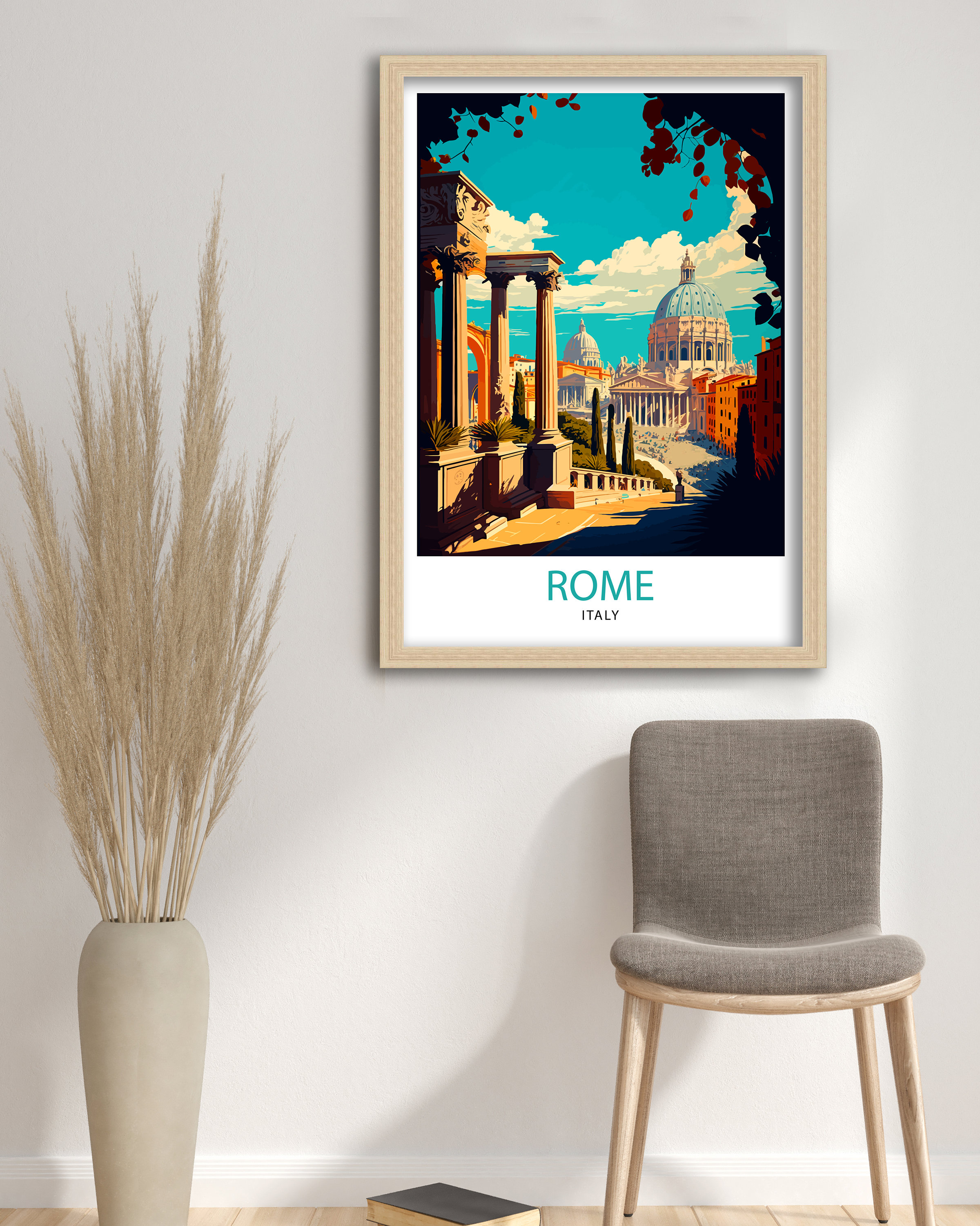 Rome Italy Travel Print Rome Wall Art Italy Travel Poster Rome Etsy UK