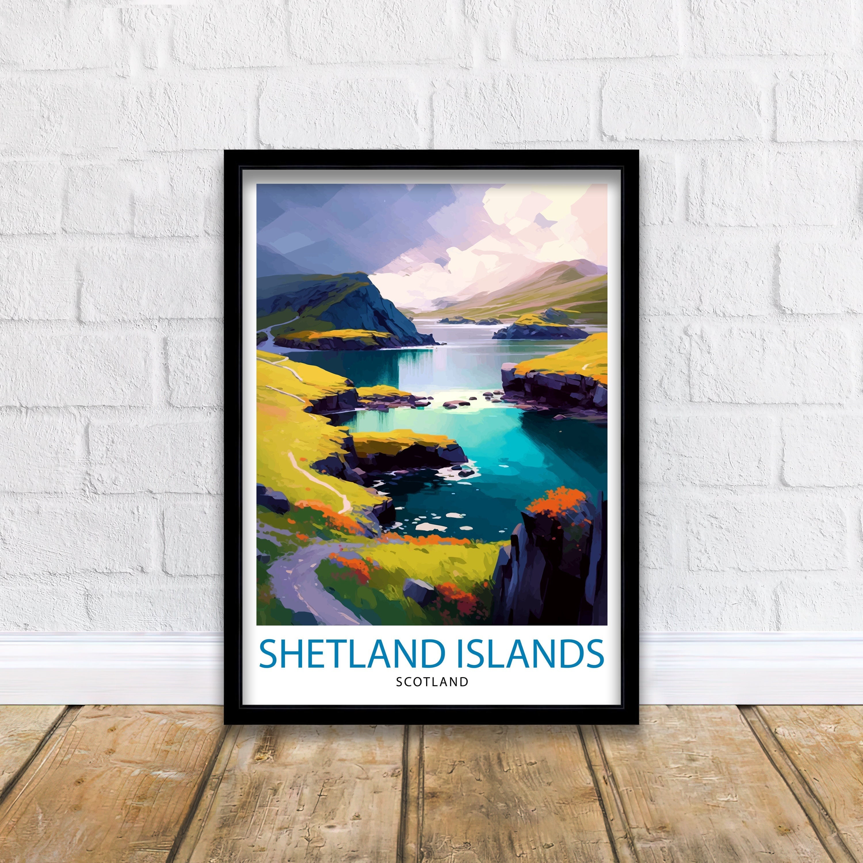 Shetland Art Print Etsy Ireland