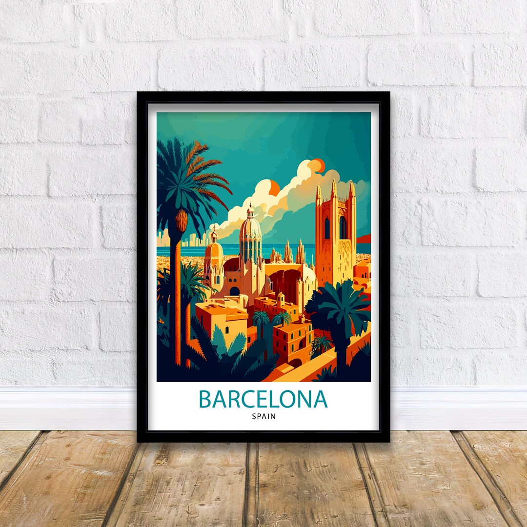Beautiful view of Whisker Mesh Barcelona Wall Decor