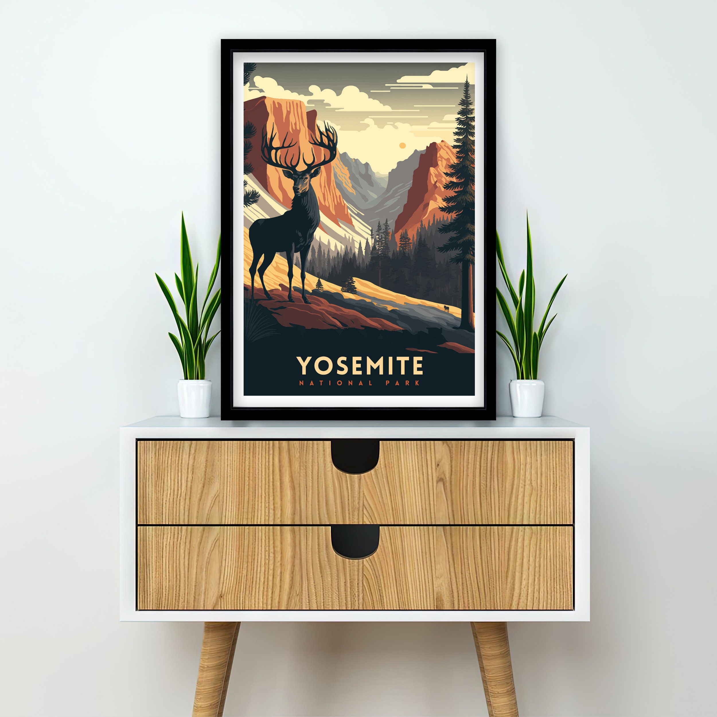 Discover Voyage Du Parc National De Yosemite Poster