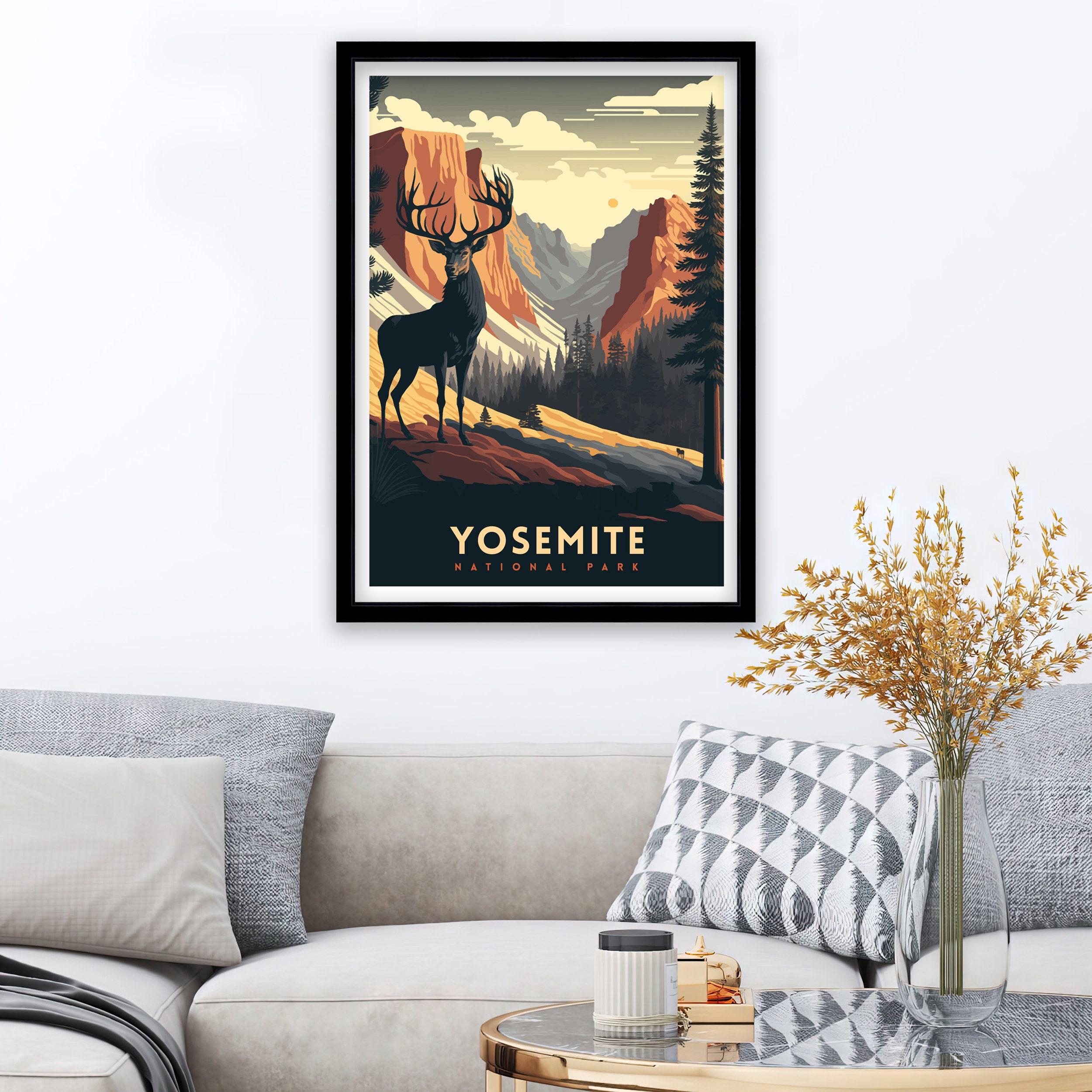 Discover Voyage Du Parc National De Yosemite Poster