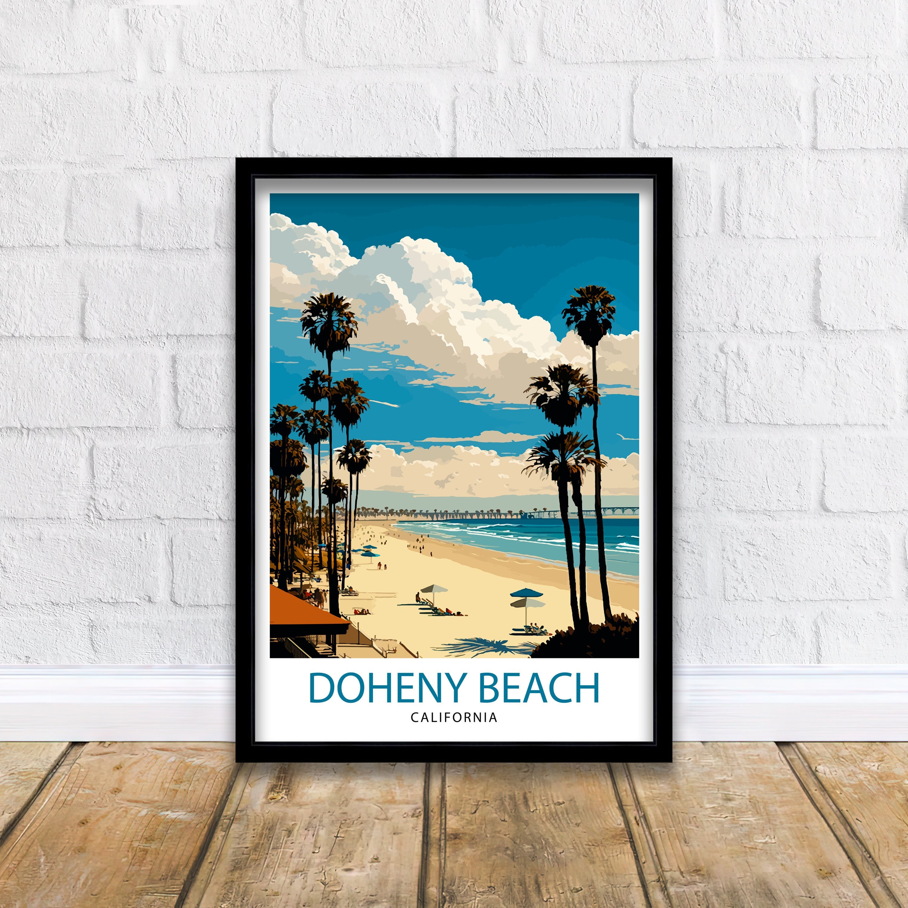 Doheny Beach Art - Etsy