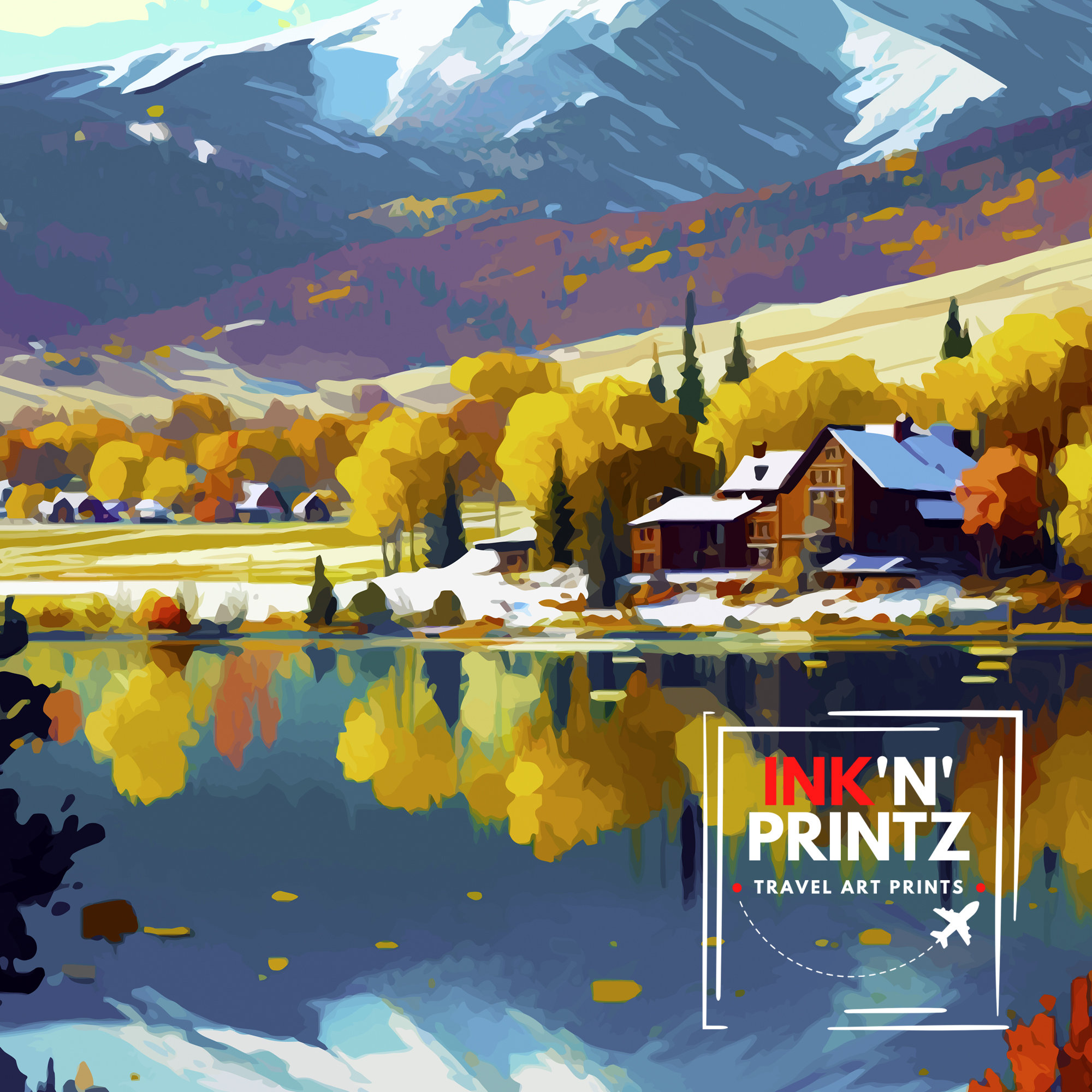 Steamboat Springs Colorado Travel Print Ski Resort Wall Decor Etsy