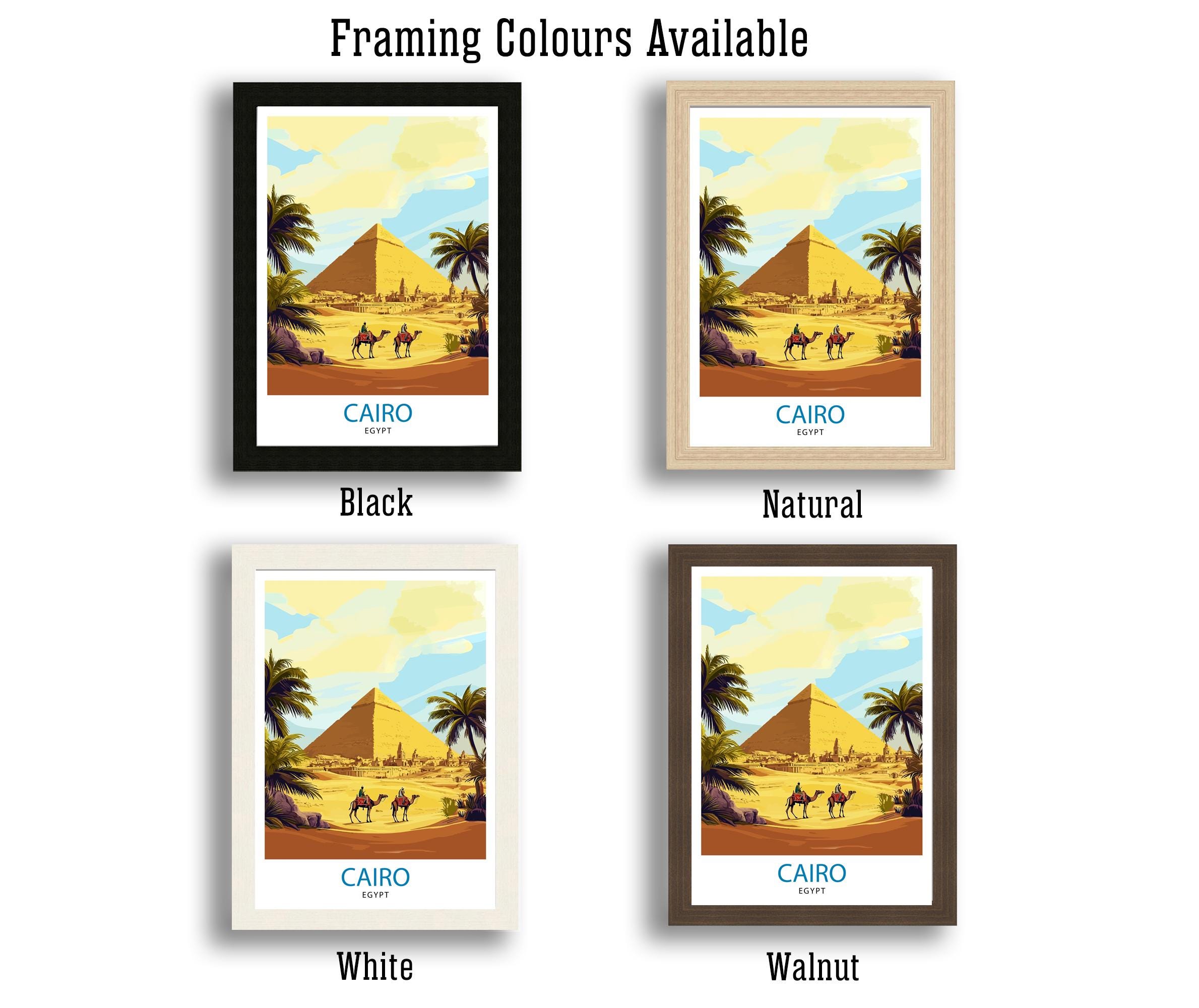 Egypt Travel Poster Egyptian Art Egypt Print Scenic Egypt Poster ...