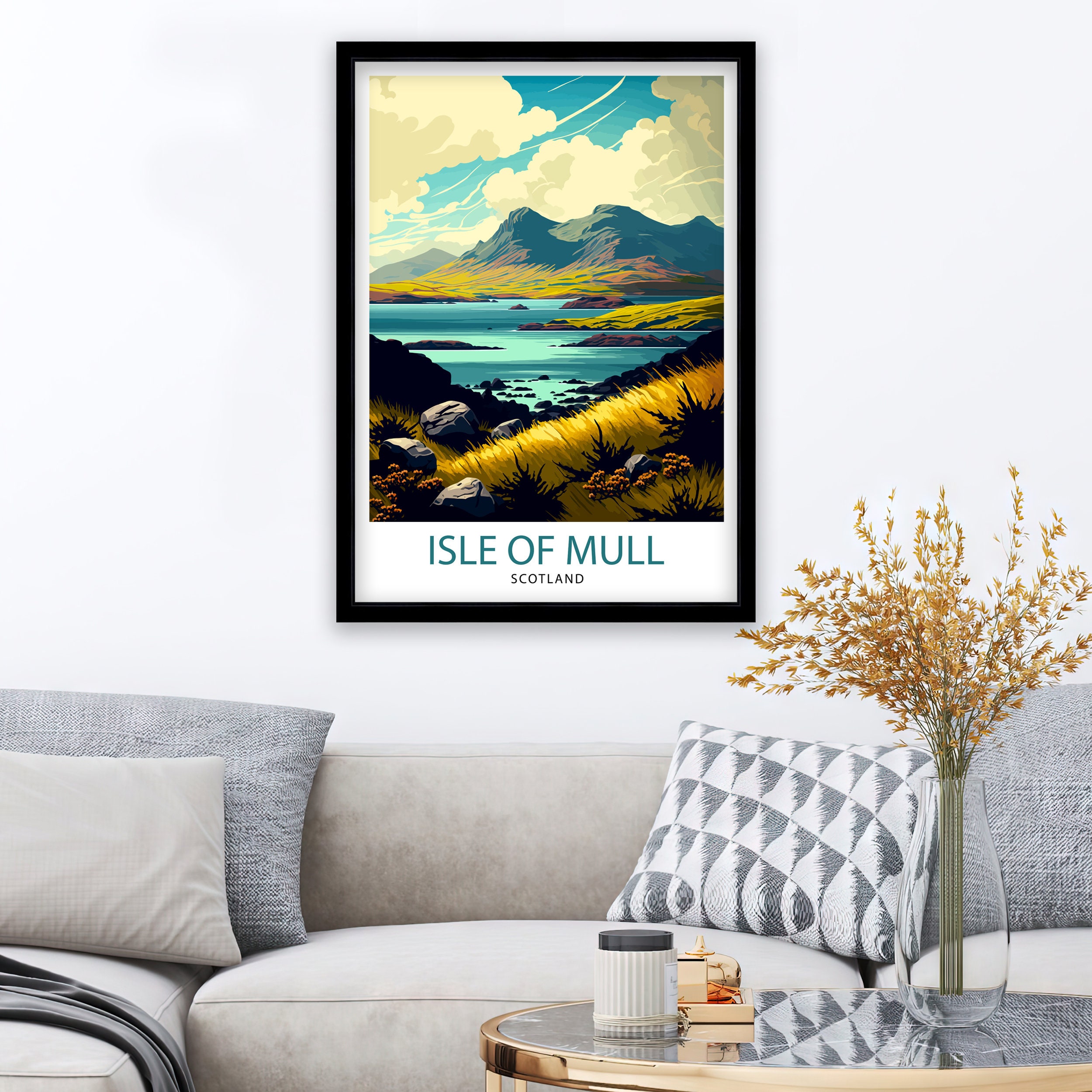 Discover Affiche Voyage Vintage Ecosse 