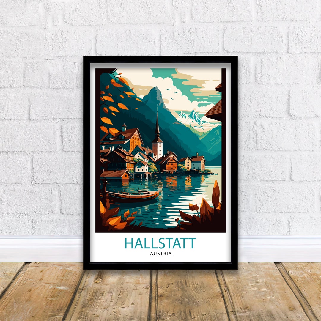 Grafika Hallstatt, Austria - 1000 Teile