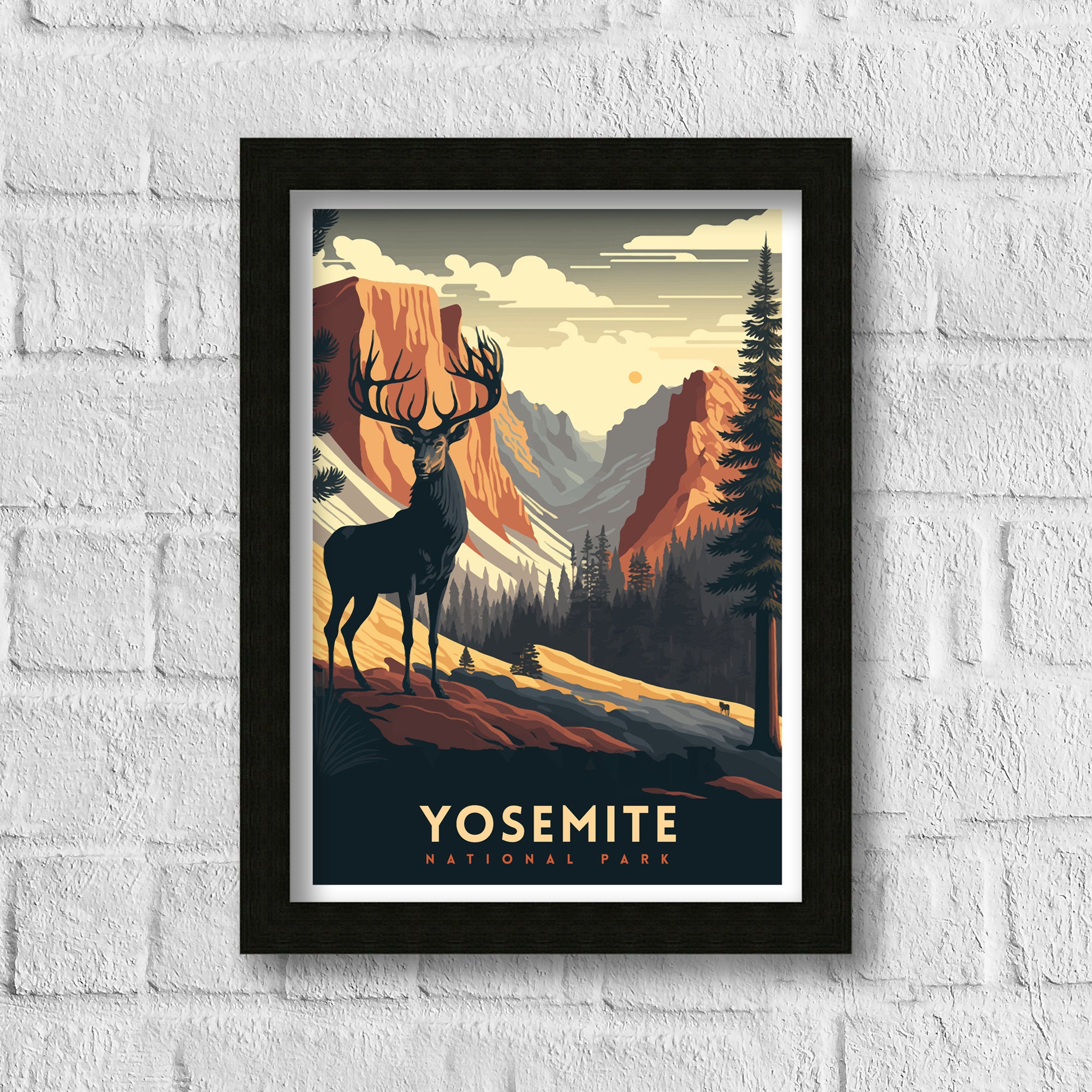 Discover Voyage Du Parc National De Yosemite Poster