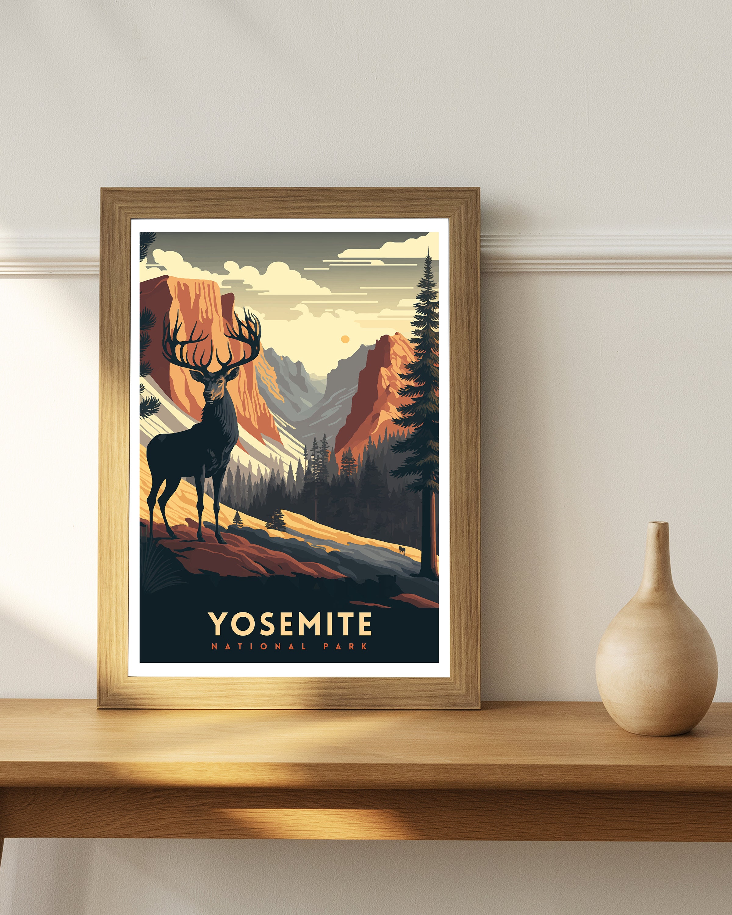 Discover Voyage Du Parc National De Yosemite Poster