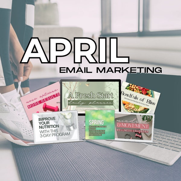 April Monthly Newsletter Content for BODi Partners | Beachbody Coaches | Email Marketing Templates
