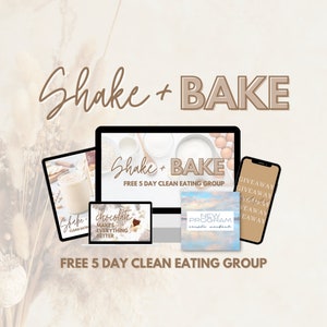 Shake + Bake Free Group Guide for Health and Wellness Coaches