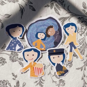 coraline sticker pack