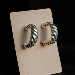 Silver Hoop Earrings