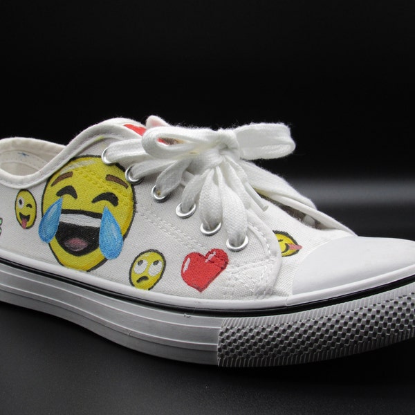 Emoji Shoes Women Etsy