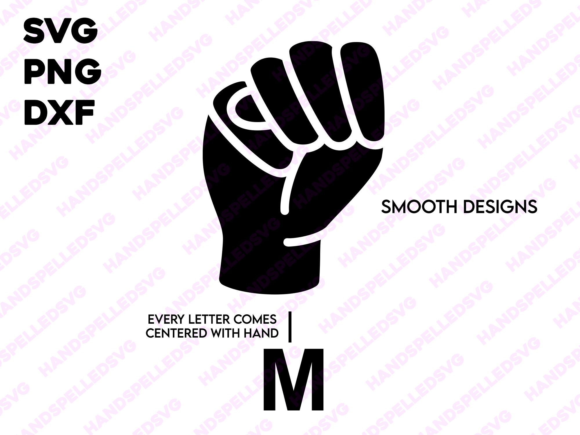 Sign Language Number Svg American Sign Language Asl Complete Alphabet & Numbers 0-10 PNG SVG DXF ...