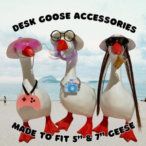Desk Goose Accessories, Fit 5” and 7” Desk Geese