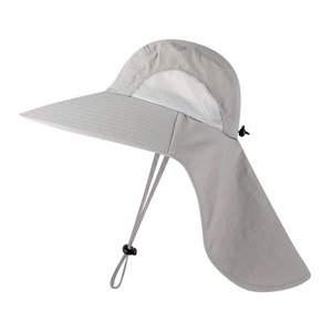 womens sun hat with neck flap