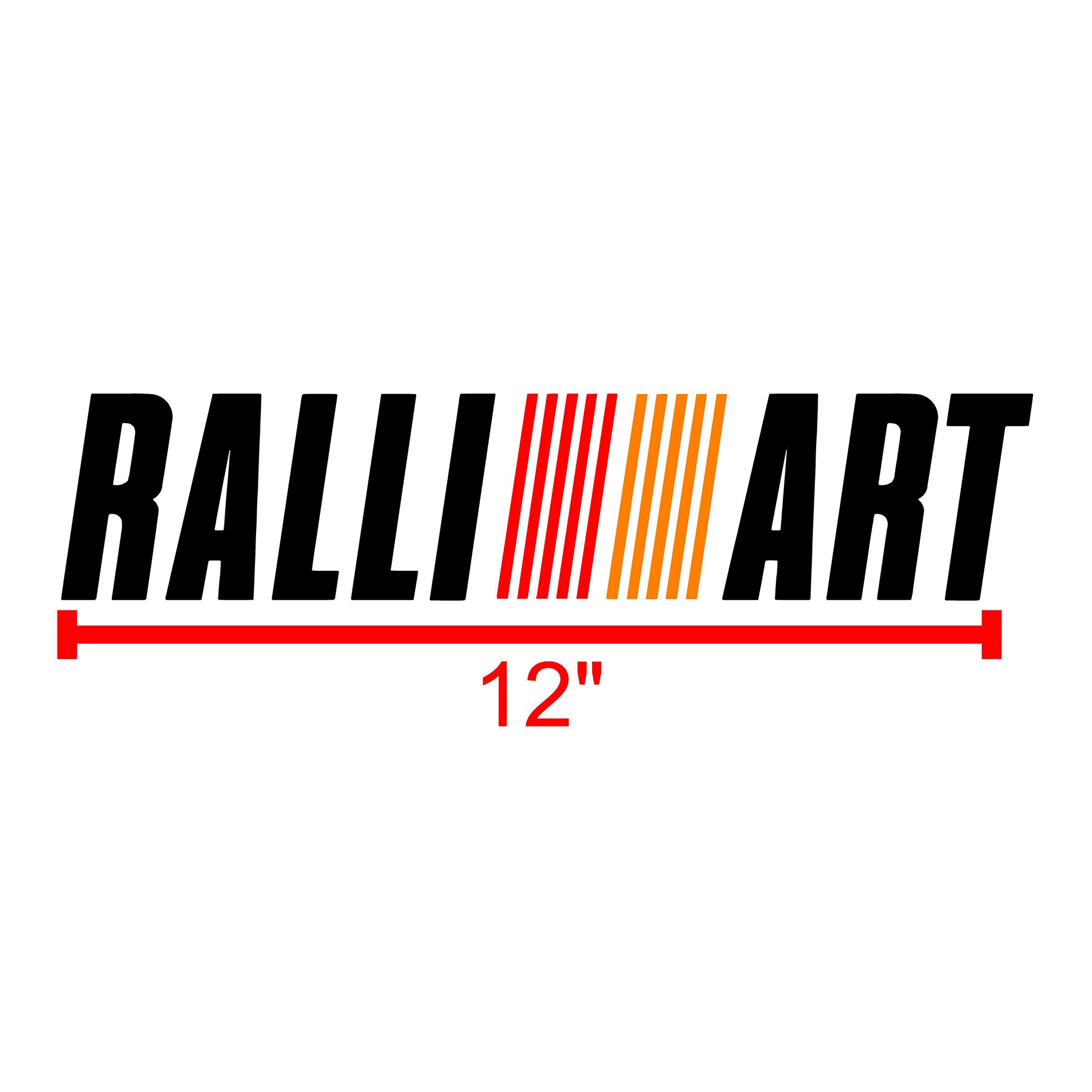 Ralliart decals deals