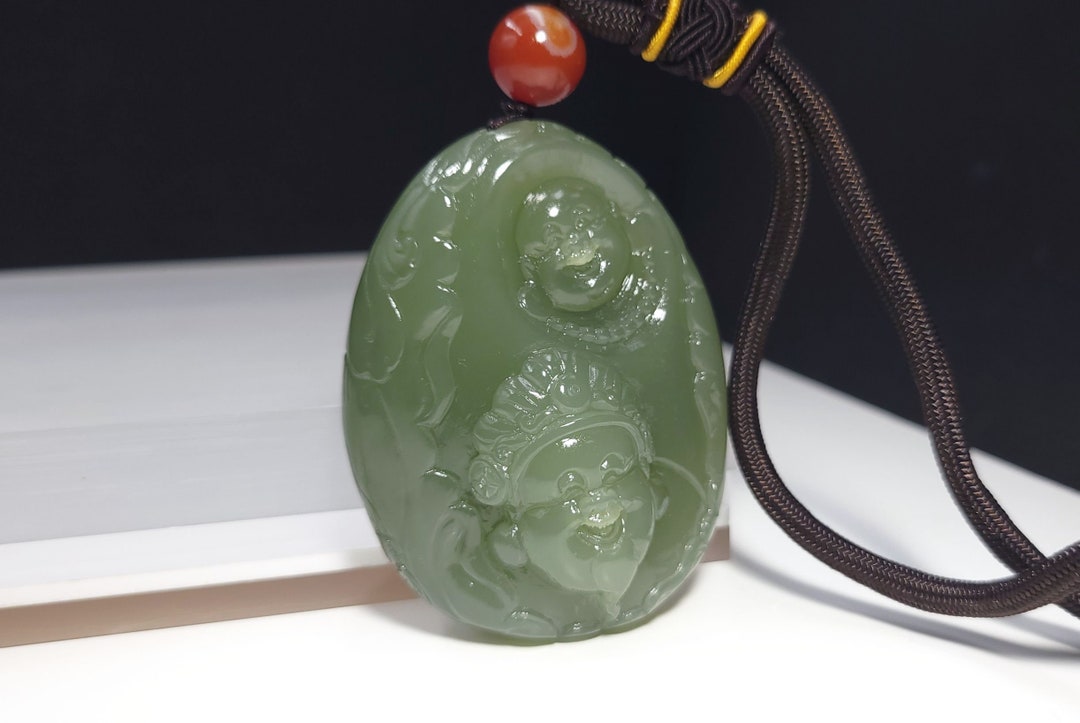 120 Grams Big Certified Natural Hetian Green Nephrite Jade - Etsy