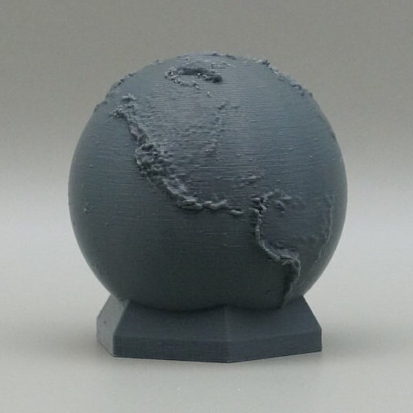 Topografischer Globus der Erde | Weltkugel