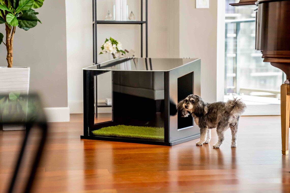 Chic Dog Potty or Cat Potty City Loo Premium indoor & image 1