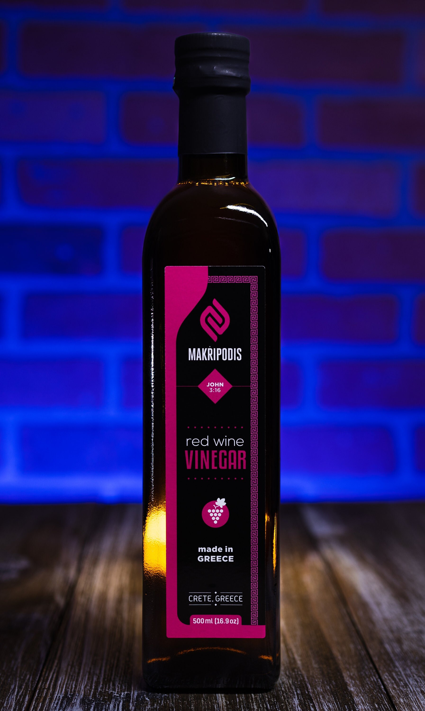 Greek Red Wine Vinegar 100 Red Wine Vinegar. No Additives. No