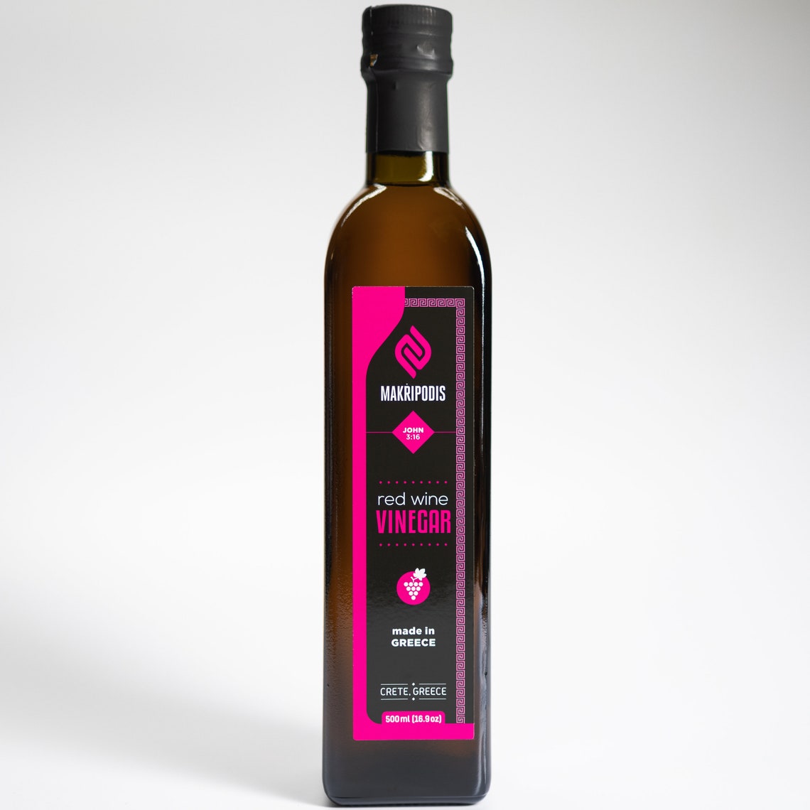 Greek Red Wine Vinegar 100 Red Wine Vinegar. No Additives. No