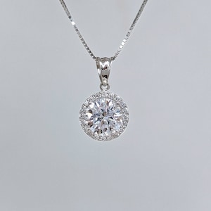 Diamond halo pendant setting only hot sale