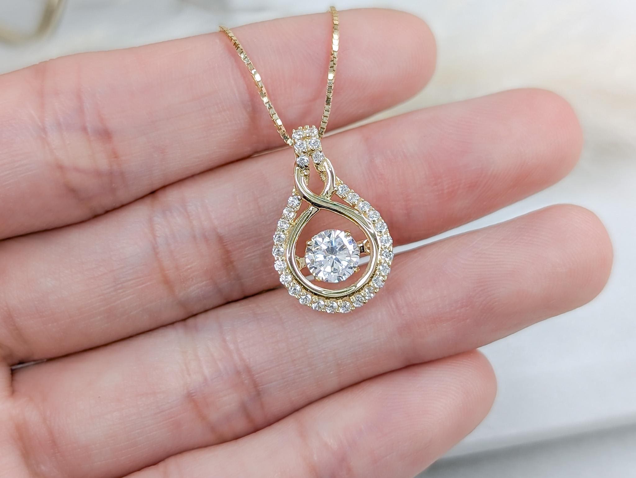 ピアス STONEHENgE 14K dancing stone necklace N0144 Designer fashion, Seoul-fully created | W Concept