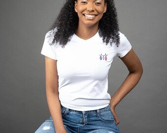 Women’s white tee