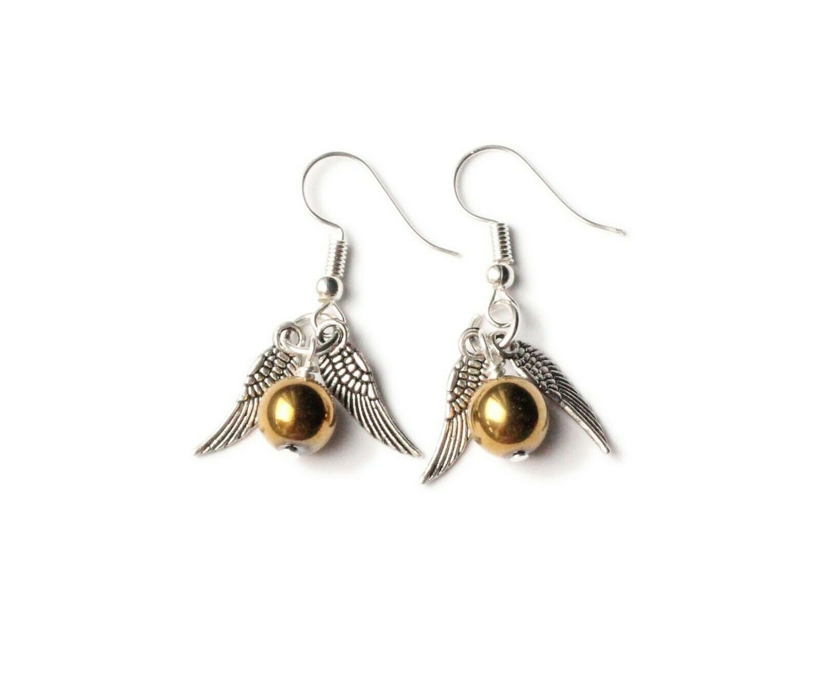 Orecchini lobo Boccino d'oro Harry Potter / Harry Potter, Golden Snitch  stud earrings