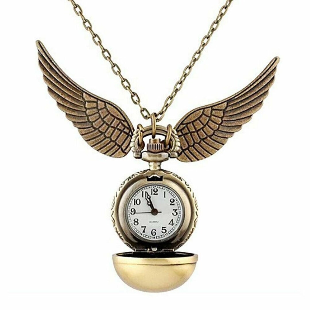Harry Wizard Potter Golden Snitch Clock Watch Stopwatch Etsy