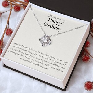 Alles Gute zum Geburtstag Geschenk für Frauen, Geburtstag Schmuck, Geburtstagsgeschenke für sie, Minimalist Schmuck, Gold Halskette, Geschenke für Mama, Geschenke für sie
