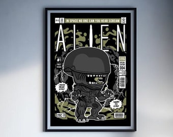 Alien Funko Pop poster