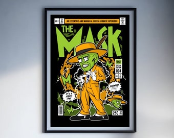The Mask Funko Poster Wall Art
