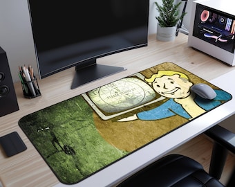 Large Fallout Desk Mat Mouse Pad