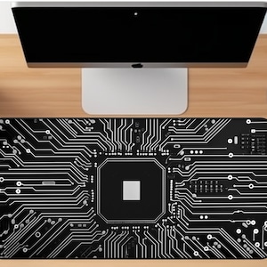 Large Circuit Board Mousepad, Xxl Mousepad, Cool Mouse Pad, Extra Large Mouse Pad