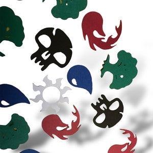 MTG Mana Symbol Konfetti / Geburtstagsdeko / Geburtstagsdeko / Geburtstagsdeko / Geburtstagsdeko / Geburtstag / Partydekoration / Partydekoration / Mana