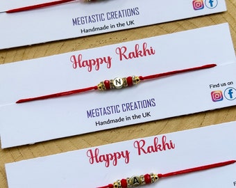 Initial rakhi, Beautiful personalised rakhi, Initial rakhri, raksha bandhan band, Glow in the dark rakhi, Adults rakhi, Kids rakhi