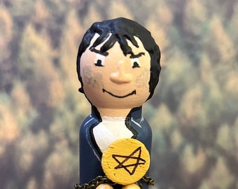 Richard Ramirez Wood Doll 4" (.."dummy"..)