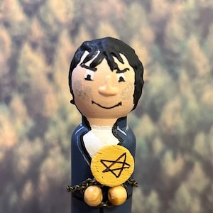 Richard Ramirez Wood Doll 4&quot; (..&quot;dummy&quot;..)