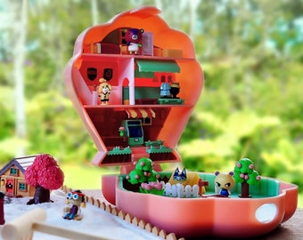 Tiny Village Pals Clamshell ACNH inspirado