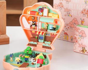 Tiny Village Pals Clamshell inspirado en ACNH