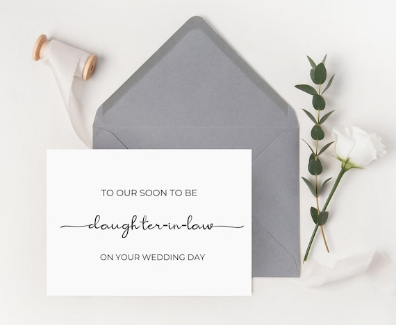 Soon to Be Daughter in Law Future Daughter Daughter-in-law - Etsy