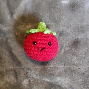 Handmade Crochet Tomato Amigurumi, Baby Toy, Cotton toys, Handmade toys, 100% Cotton