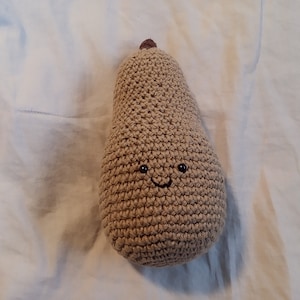 Crochet Butternut Squash Amigurumi: 100% Cotton Stuffed Vegetable Toy