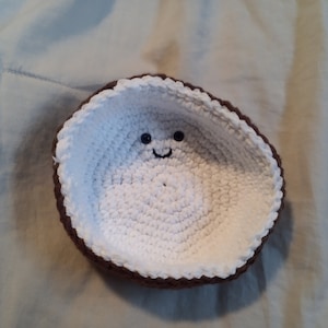 Crochet Coconut Amigurumi: 100% Cotton Baby Toy