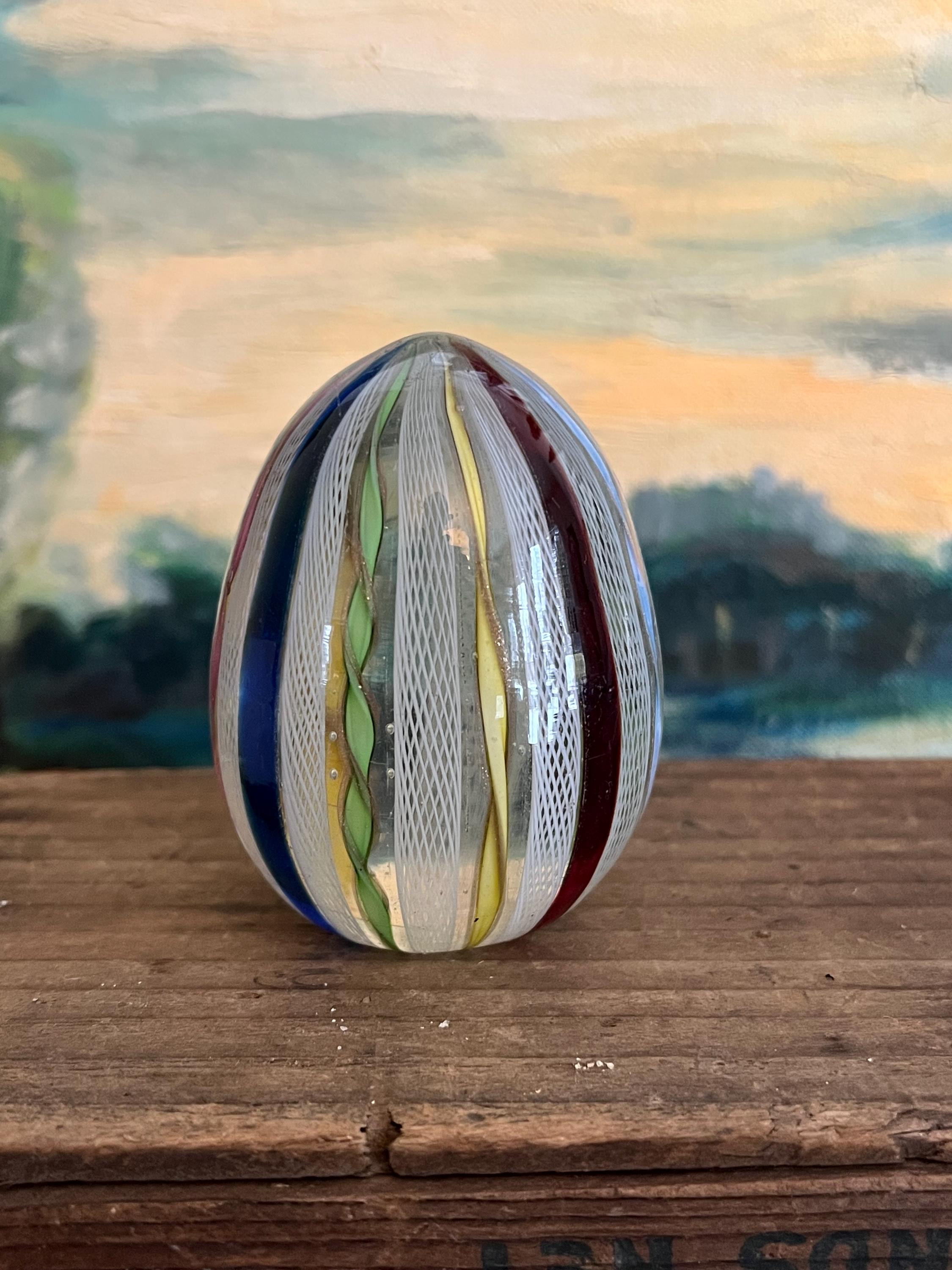Murano Egg Paperweight - Etsy